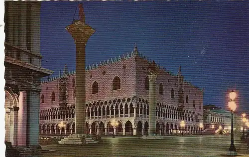 Venezia, Palazzo Ducale, Notturno ngl F9641