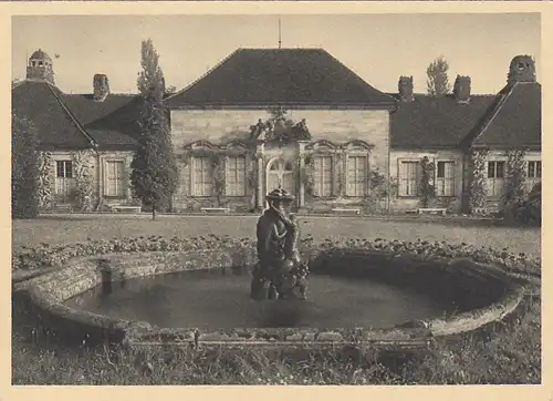 Bayreuth, Eremitage, Oberes Schloss mit Bassin ngl G1307