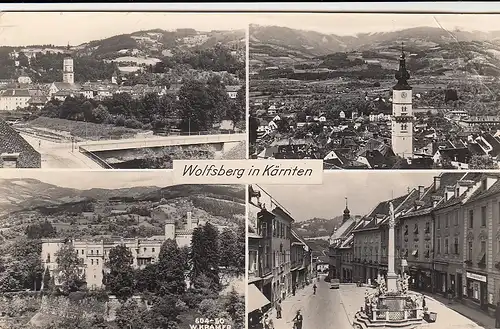 Wolfsberg, Kärnten, Mehrbildkarte glum 1950? G4870