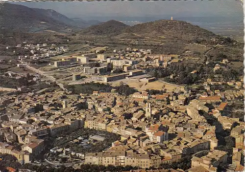 Manosque (Basses Alpes) La Ville et le Colline du Mont d'Or glum 1960? G4902