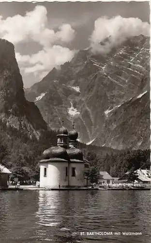 Königssee, St.Batholomä mit Watzmann ngl G1820