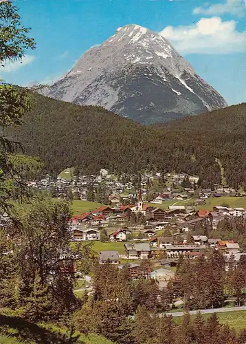 Seefeld, Tirol, Blick gegen Hohe Munde gl1985? G4922