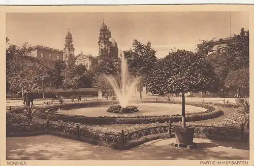 München, Partie im Hofgarten ngl F9756