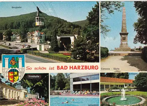 Bad Harzburg, Mehrbildkarte ngl G2386
