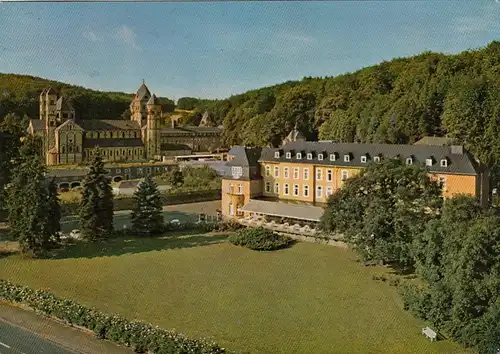 Abtei Maria Laach, Abteikirche und Seehotel gl1968 G4958