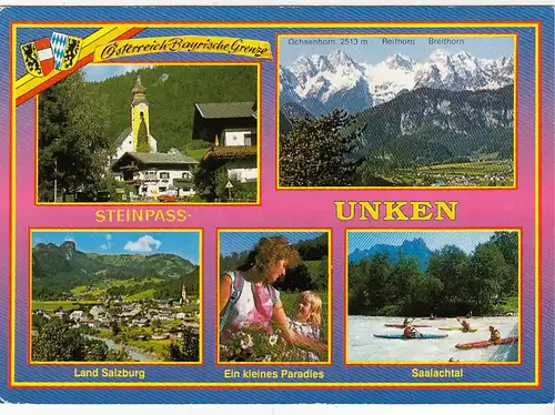 Unken, Salzburg, Mehrbildkarte gl1992 G4965