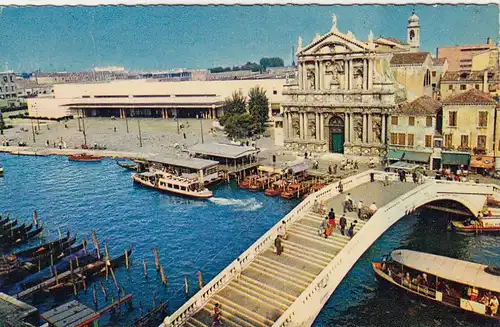 Venezia, Ponte degli Scalzi e Statione glum 1960? G4991