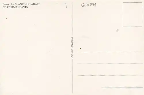 Costermano, Parrocchia S.Antonio Abate ngl G0541