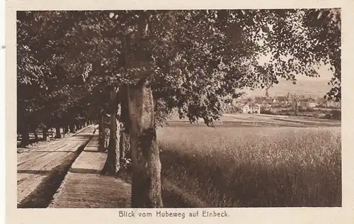 Einbeck, Blick vom Hubeweg auf die Stadt gl1919 G1999