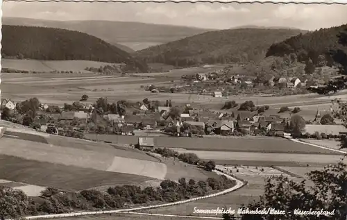 Wahmbeck/Weser im Weserbergland gl1960 G2499