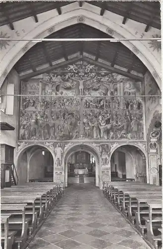 Lugano, Tessin, Chiesa degli Angeli, Interno ngl G5058