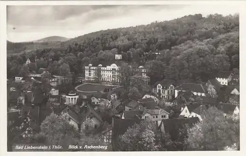 Bad Liebenstein, Thür.Wald, Blick vom Aschenberg ngl F9827