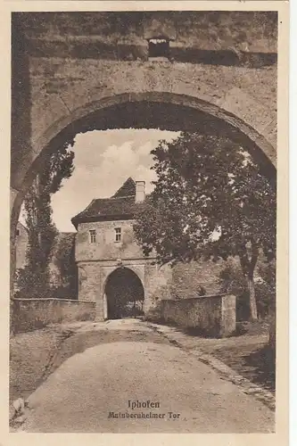 Iphofen, Mainbernheimer Tor ngl G3453