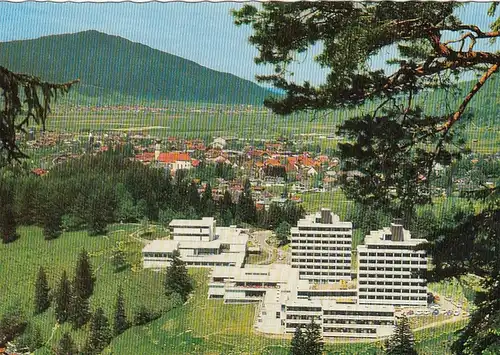 Passionsspieldorf Oberammergau, Rheuma-Klinik, Mehrbildkarte ngl G1556