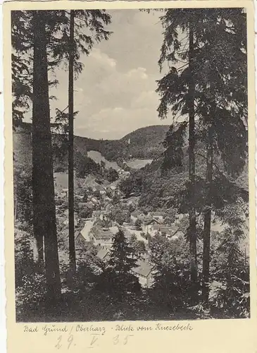Bad Grund (Oberharz) vom Knesebeck gl1935 G2034