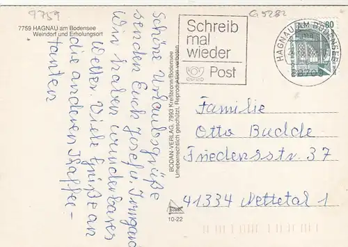 Weindorf Hagnau am Bodensee gl1994 G5282