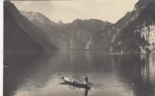 Der Königssee bei Berchtesgaden gl1924 F9872
