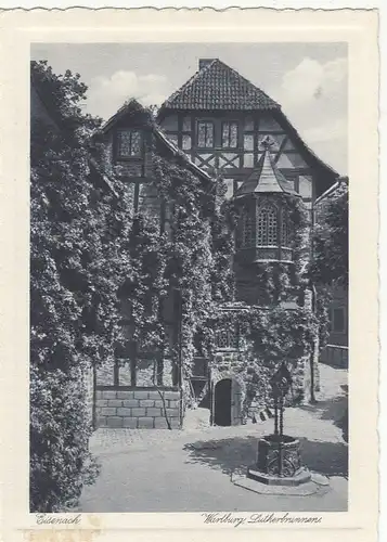 Eisenach, Wartburg, Luther-Brunnen ngl F9846