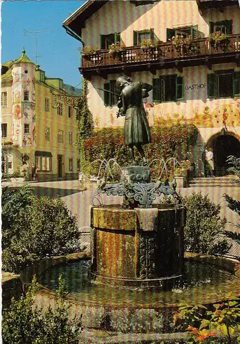 St.Gilgen, Salzburg, Mozartbrunnen ngl G5292