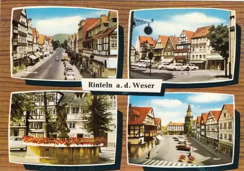 Rinteln (Weser) Mehrbildkarte ngl G3393
