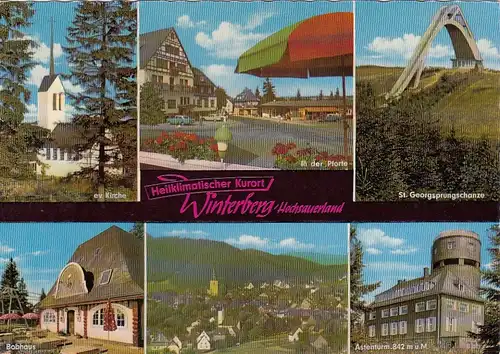 Winterberg, Hochsauerland, Mehrbildkarte gl1966? G5109