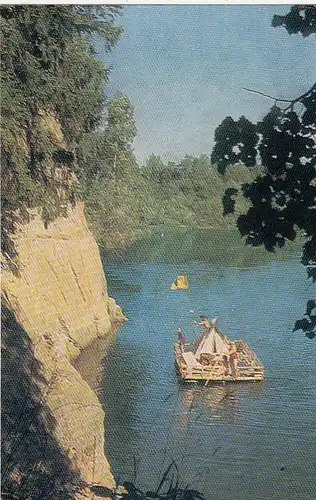 Latvijas PSR, Die Gauja hinunter ngl F9934