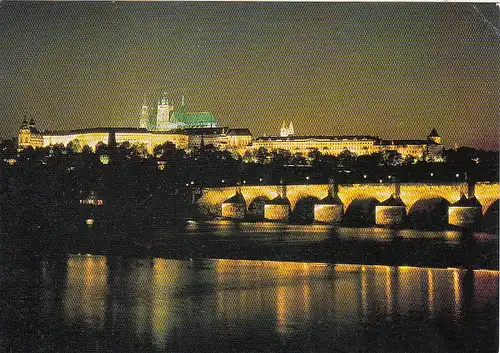 Praha, Prazký Hrad a Karlúv most ngl G0652