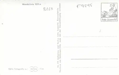 Wendelstein, Berchtesgadener Alpen ngl F9895