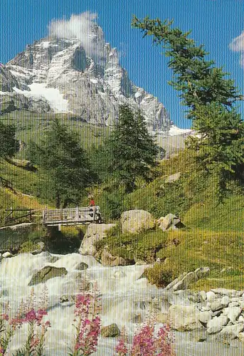 Cervinia Breuil, Torrente Marmor, Monte Cervino ngl G1642