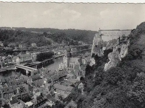 Dinant, Vue pris des Jardins du Casino ngl G5169