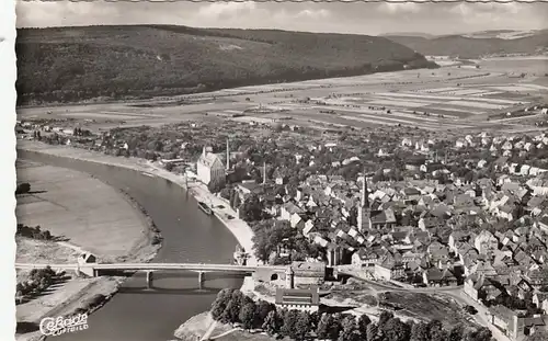 Holzminden, Weser, Luftbild gl1955 G2648