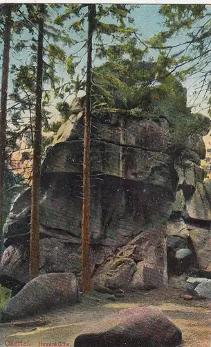 Oker-Tal, Harz, Hexenküche gl1918 G2146