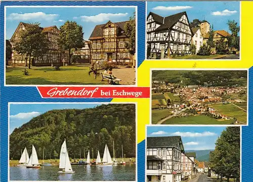 Grebendorf bei Eschwege, Mehrbildkarte ngl G2656