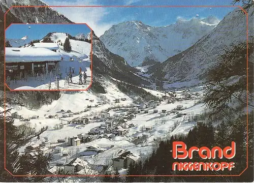 Brand, Vorarlberg, gegen Schesaplana gl1992 G0731
