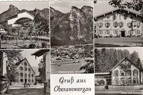 Passionsspieldorf Oberammergau, Mehrbildkarte ngl G0078