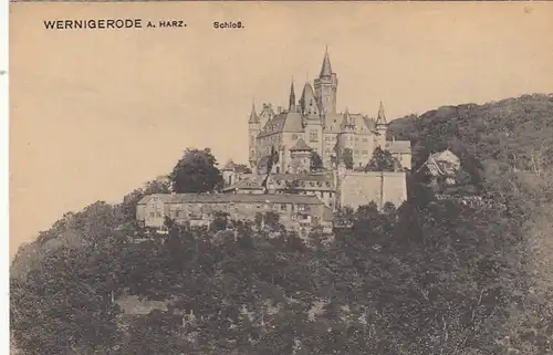 Wernigerode, Harz, Schloß ngl F9990