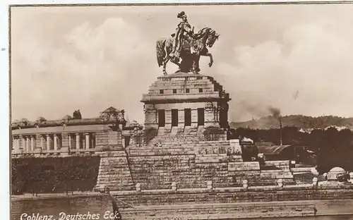 Coblenz, Deutsches Eck gl1926 G0015