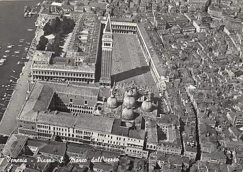 Venezia, Piazza S.Marco dall'aereo gl1960 G5246