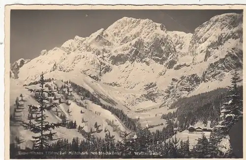 Kuperthaus bei Mühlbach mit Hochkönig und Wetterwand ngl G1769