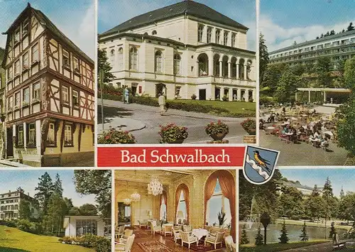Bad Schwalbach i.T., Mehrbildkarte glum 1970? G5524