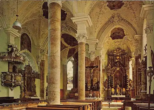 Glasstadt Rattenberg, Tirol, Pfarrkirche z.hl.Vigil ngl G0843