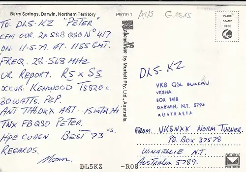 Australien, Berry Springs, Darwin, Northern Territory ngl G1815