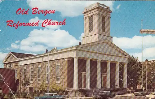Jersey City, Old Bergen Reformed Church glum 1960? G5321