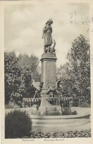 Hannover, Gänselieselbrunnen gl1912 G2811