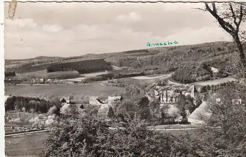 Amecke am Sorgesee, Sauerland, Panorama gl1958 G5356