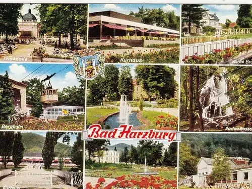 Bad Harzburg, Mehrbildkarte ngl G2387