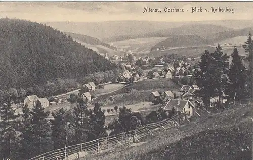 Altenau, Oberharz, Blick vom Rothenberg ngl G2407