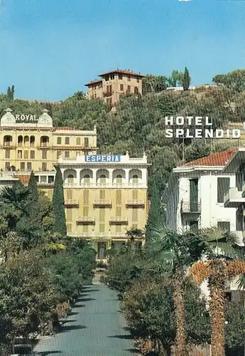 Bordighera, Riviera del Fiori, Zona alberghiera ngl G5424