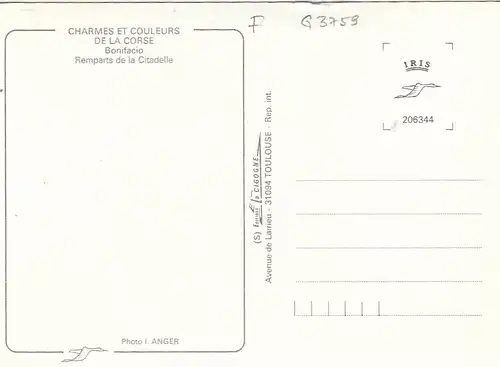 Corse, Bonifacio, Remparts de la Citadelle G3759