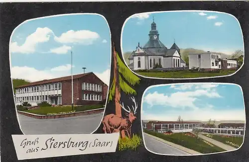 Siersburg (Saar), Mehrbildkarte ngl G5453